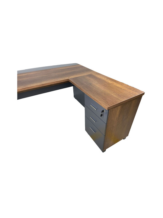 GOLDSİT Leda Etajerli Çalışma Masası 160*149 cm