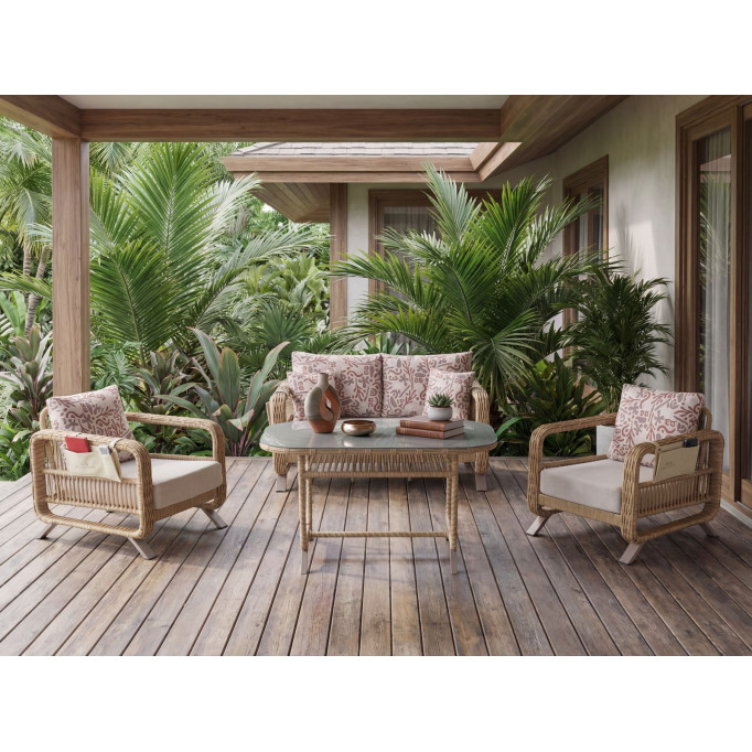 Zeugma İkili Oturma Grubu - Alüminyum